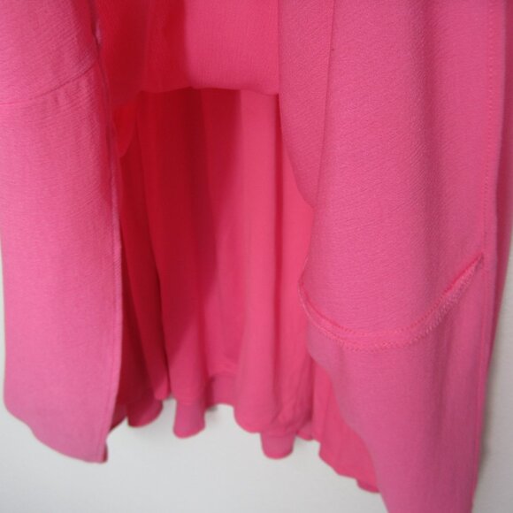 Torrid NEW Size 3 Mini Washable Gauze Hi Low Waist Tunic Dress Knee Length Pink - Picture 9 of 12